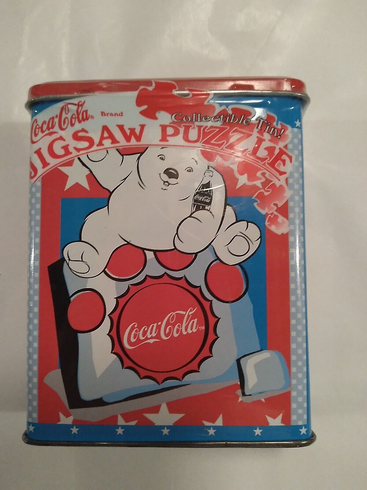 Coca-cola Jigsaw Puzzle 7×9 75 Pieces New In Tin