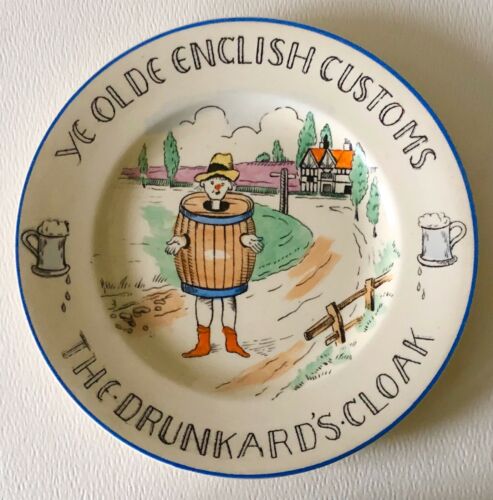 Ye Olde English Customs The Drunkard's Cloak Burgess & Leigh Fondeville England