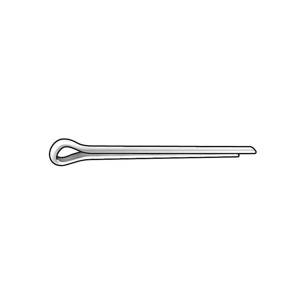 Fabory B39350.031.0150 Cotter Pin,retaining,ext. Prong,pk500