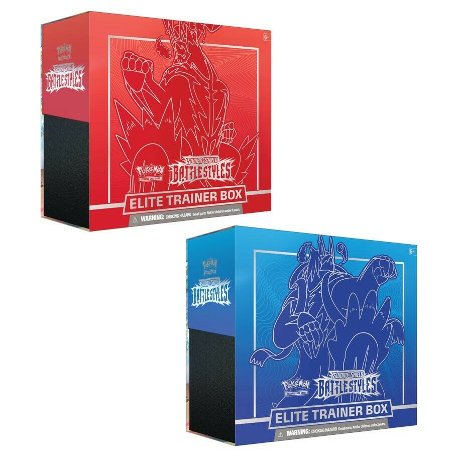 Pokemon Tcg: Sword And Shield Battle Styles Elite Trainer Box Sealed In Stock