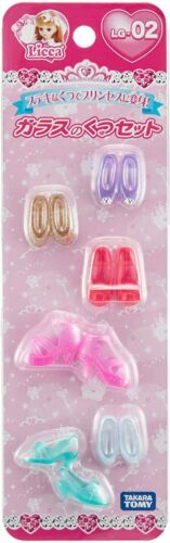 Takara Tomy Licca-chan Lg-02 Glass Shoes Set