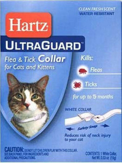 Hartz Ultraguard Flea & Tick Collar For Cats And Kittens, Water Resistant