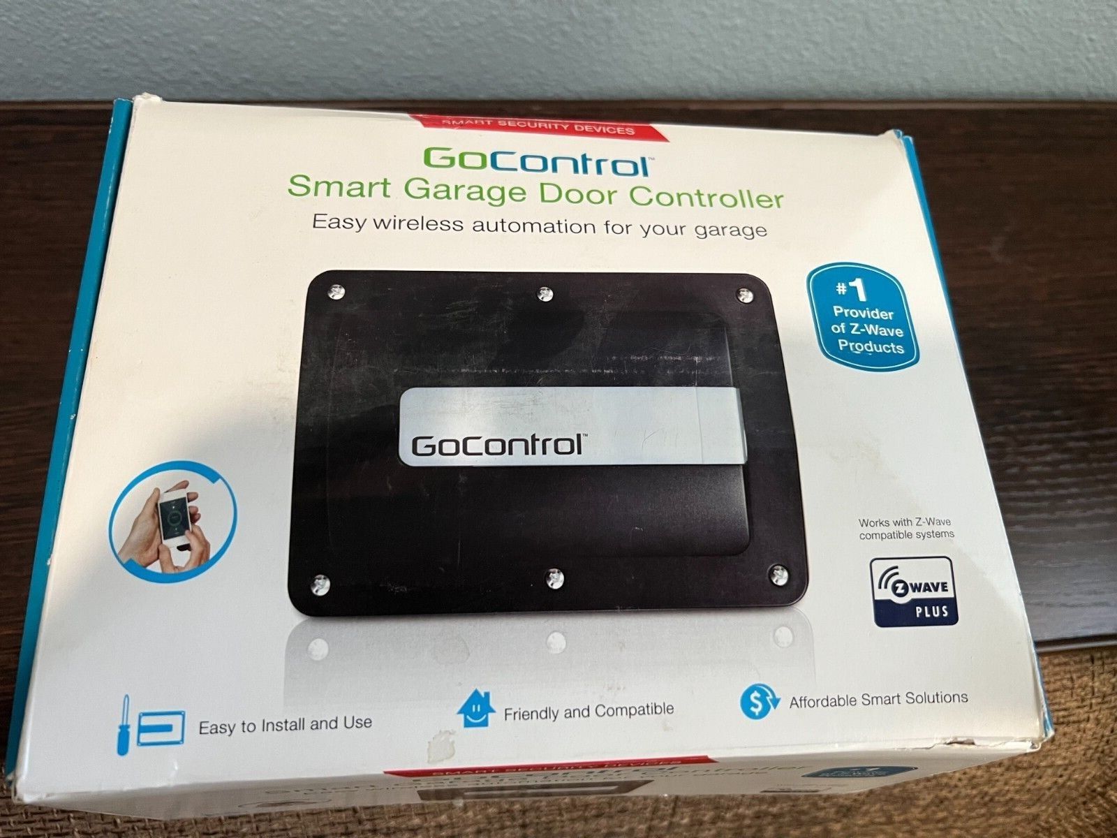 Gocontrol Smart Garage Door Controller Z-wave Compatible Gd00z-4