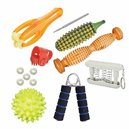 Acupressure Tools Combo Kit With Foot Roller Big Size For Stress And Pain Relief