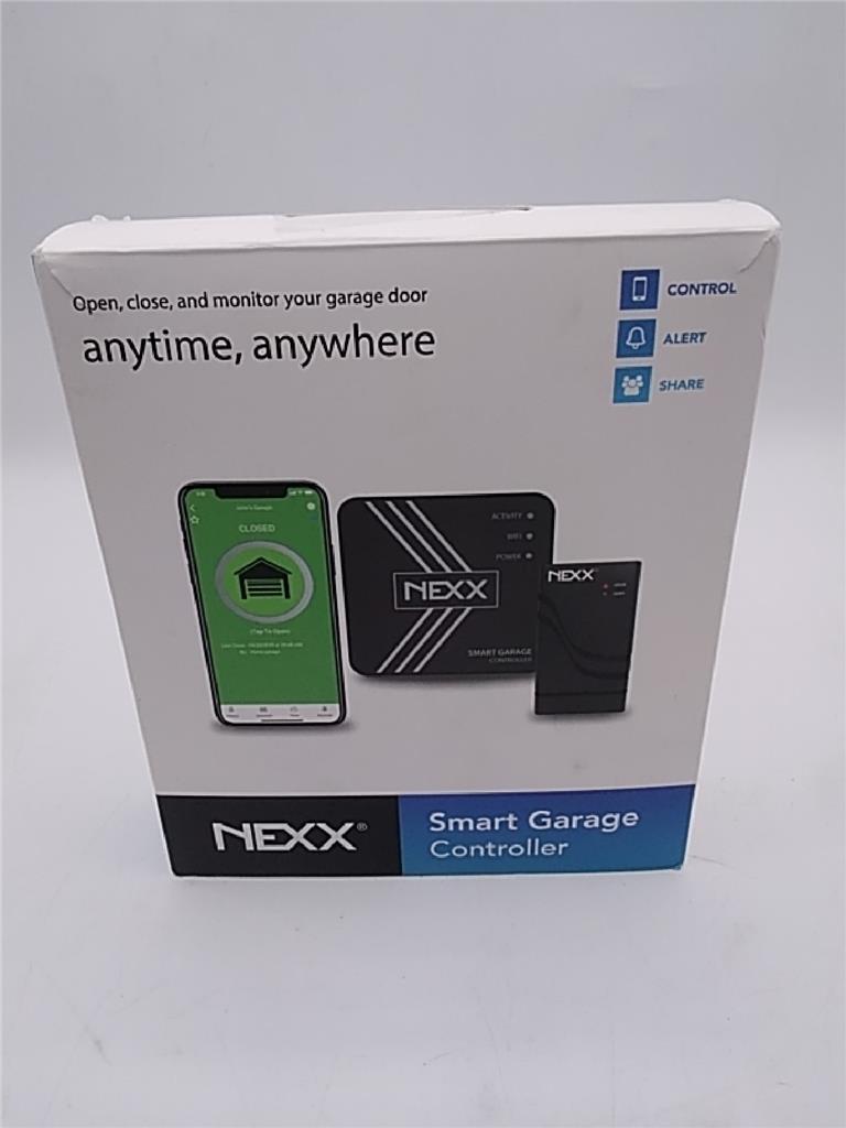 Nexx Nxg-300 Smart Wi-fi Garage Controller Black