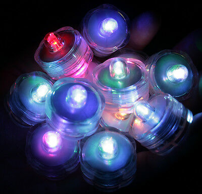 Multi-color Changing Led Very Bright Tealights, 10 - Candles Battery Operated