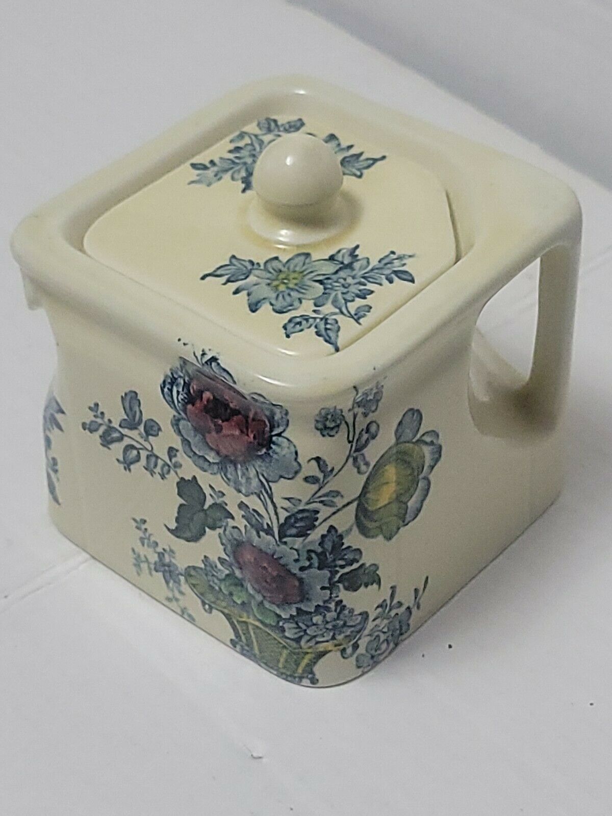Vintage Tea Pot, "charlotte" Royal Staffordshire Clarice Cliff Cunard Steamship