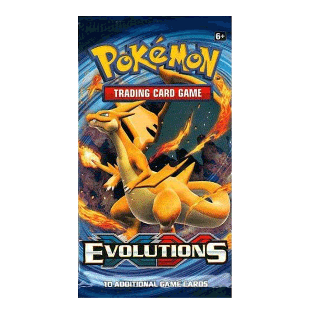 Pokemon Xy Evolutions Factory Sealed Booster Pack ( 1 Pack )