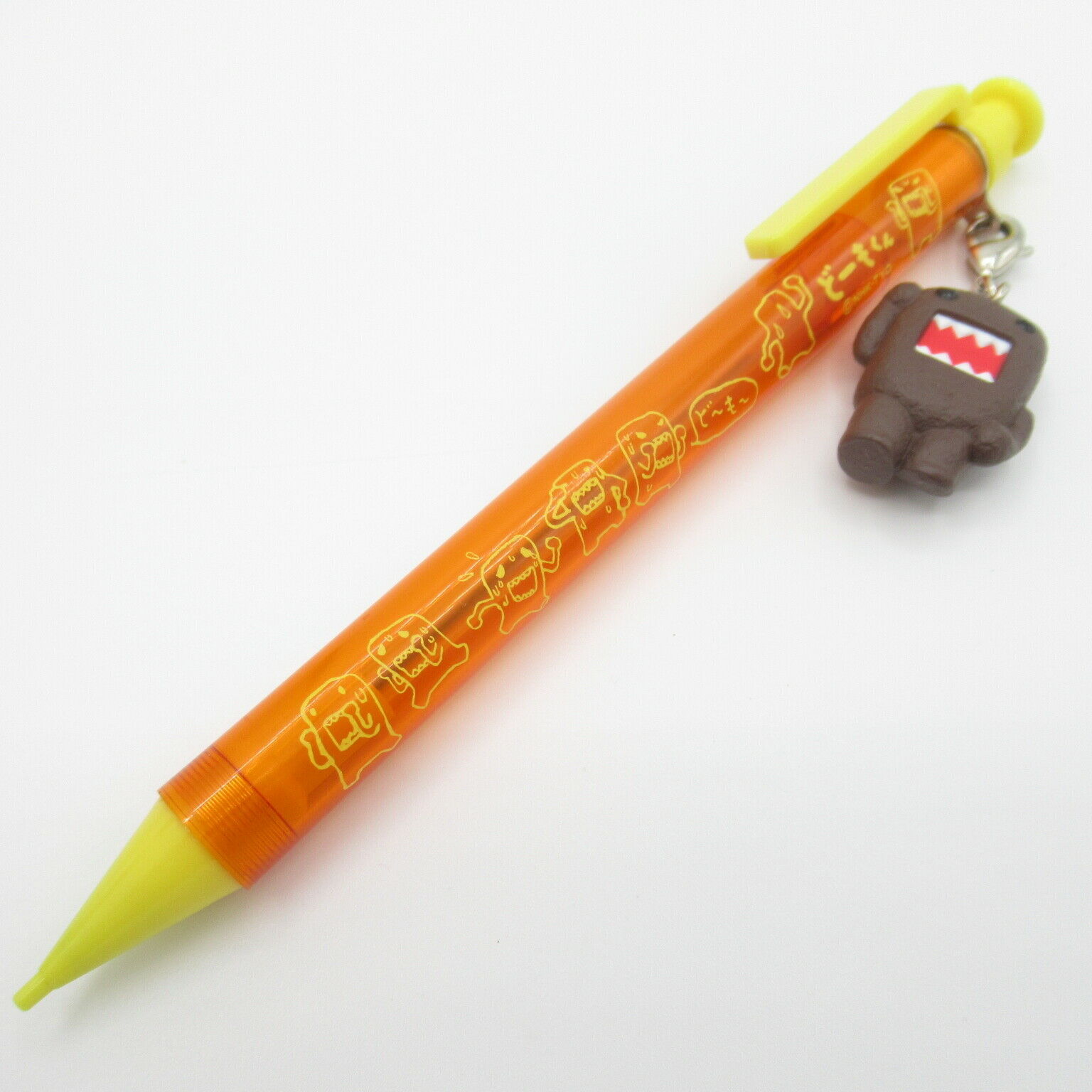 Domo Kun Domokun Mechanical Pencil & Charm (made In Japan) Japanese Stationery