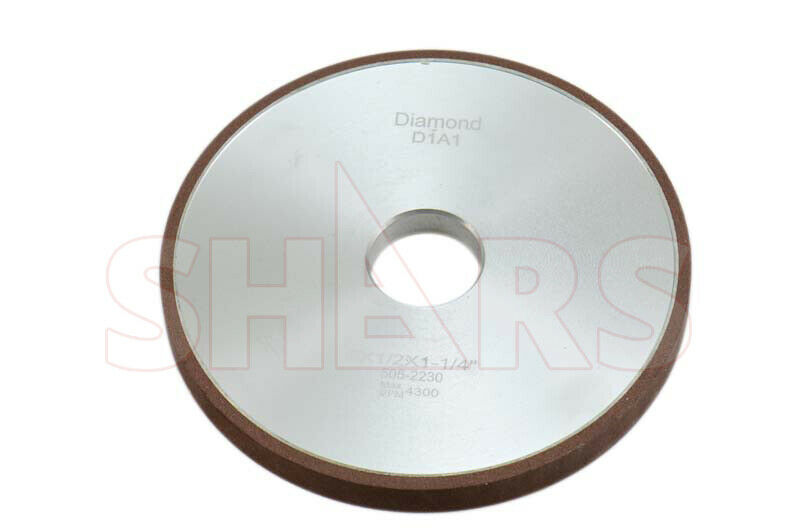 Shars 6 X 1/4 X 1-1/4" D1a1 Diamond Wheel 150 Grit Max Rpm 4300 Save $112.30 P|