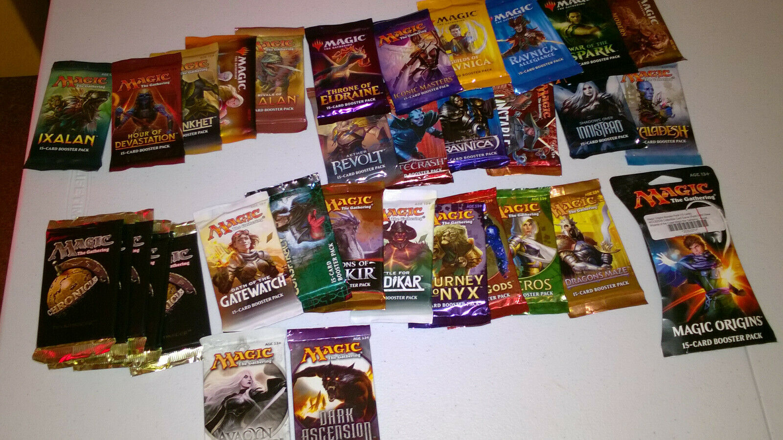 Magic The Gathering Mtg Ccg Sealed Packs -- Brand New And Many Sets Listed