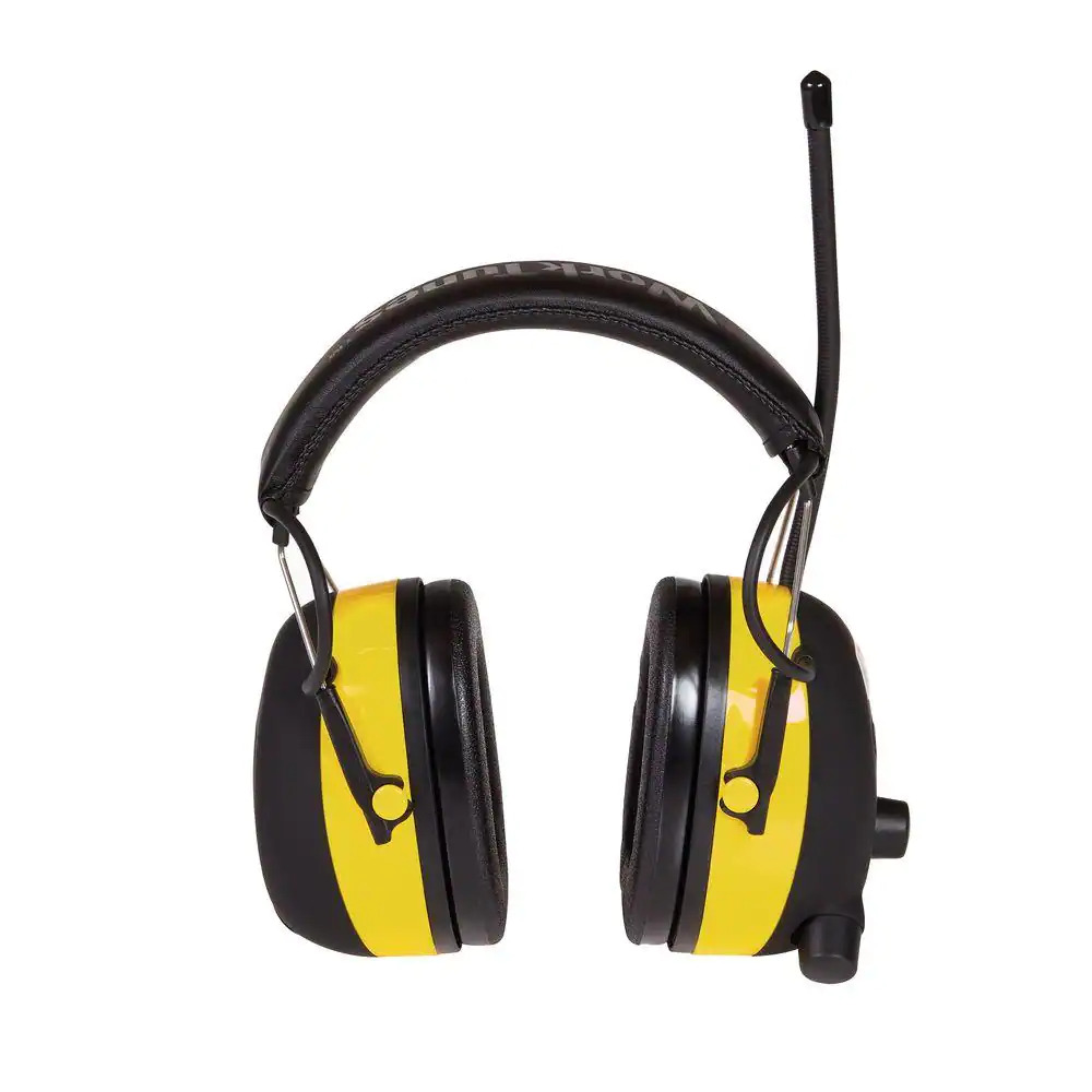 3m Work Tunes Digital Hearing Protector With Am/fm Stereo Radio Lightweight