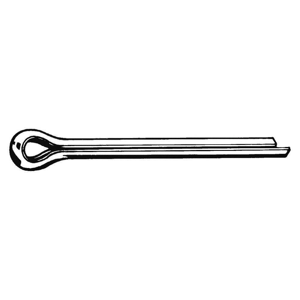 Fabory M51700.020.0040 Cotter Pin,2mmdx40mm L,ss A2,pk25