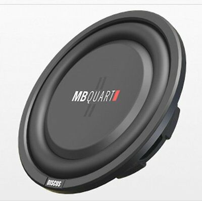 Mb Quart Ds1-204 400 Watt 8 Inch Shallow Slim Dvc 4 Ohm Car Sub, Single Speaker
