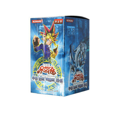 [stock In Us] Yugioh Cards Legend Of Blue Eyes White Dragon Lob-k Booster Box