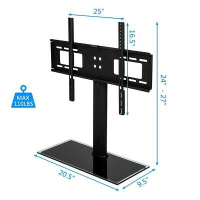 Tv Stand Base Mount And Adjustable Height For 32" - 55" Inch Tvs