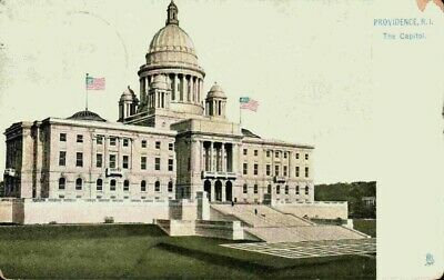Raphael Tuck Providence The Capitol Building Ri Rhode Island Tuck's Postcard